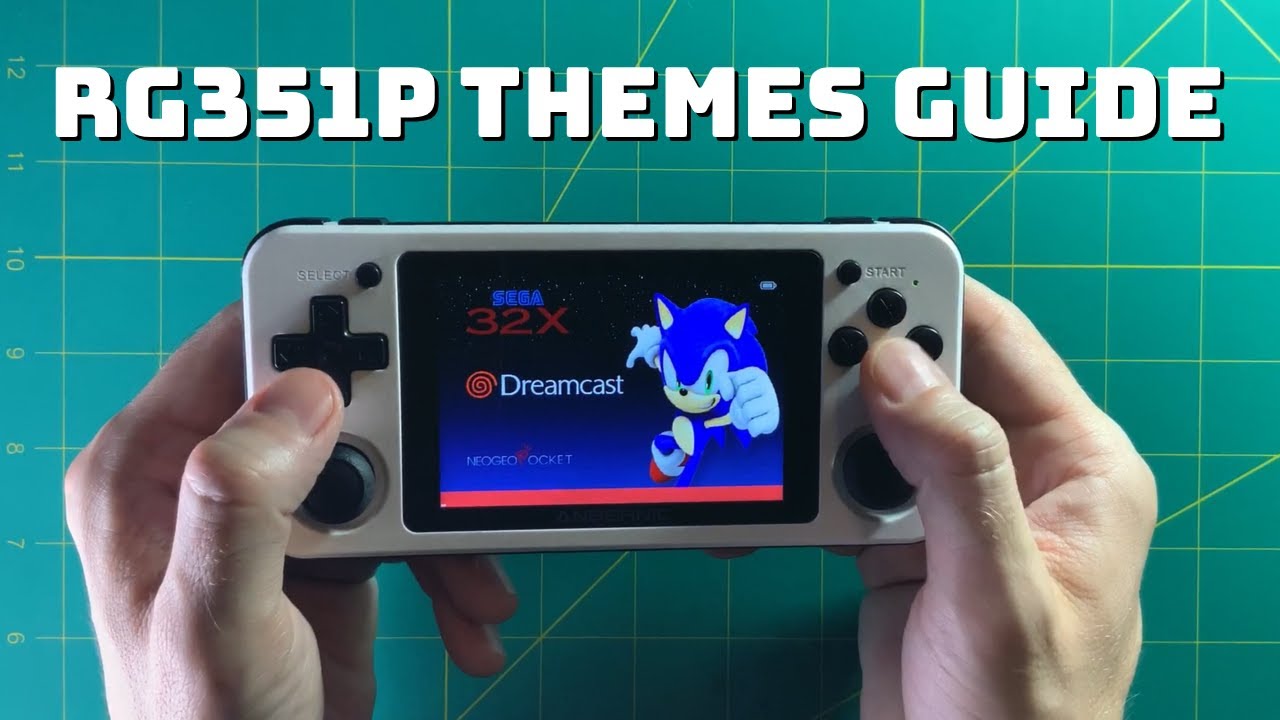 RG351P themes guide - scrape box art, download and customize themes!