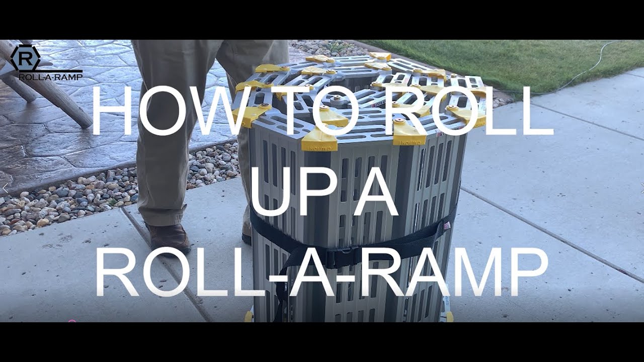 Roll-A-Ramp How To Roll Up Your Ramp
