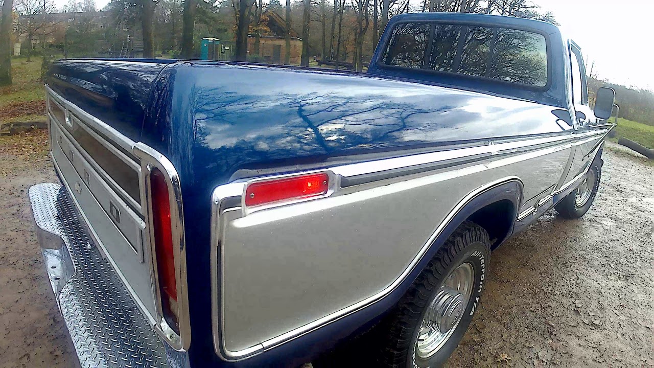1977 FORD-F250 460 (7.5) V8 Long bed XLT Camper Special