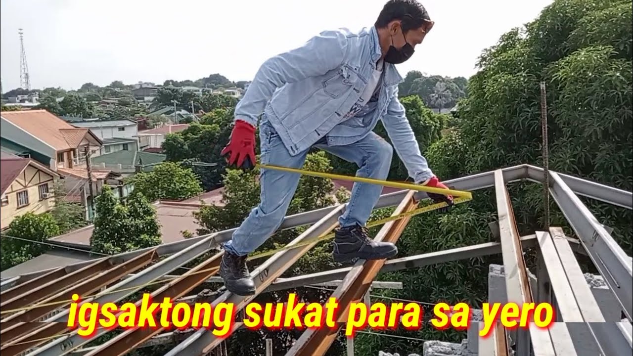 pagsukat para sa yero (foreman Fuentes)