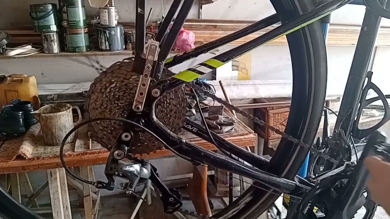 Tiagra 10 speed with cassette 11-42 and hanger extender