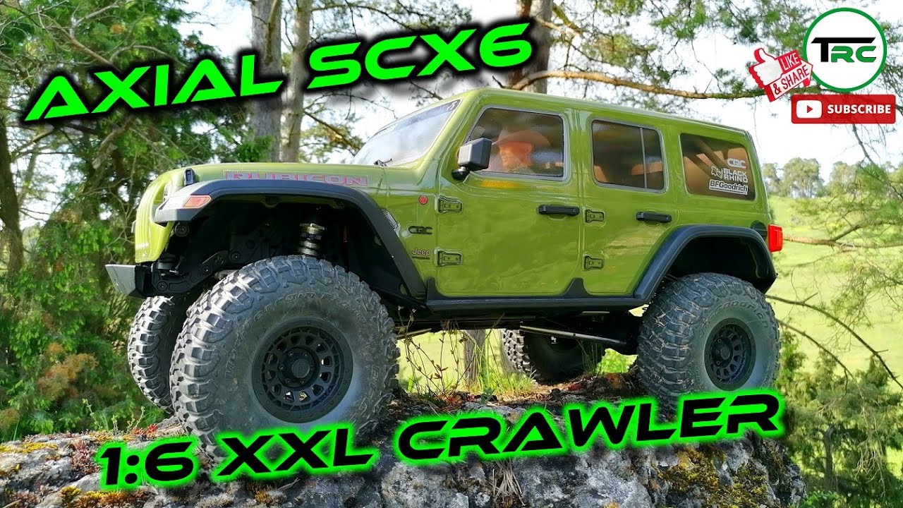 Axial SCX6 Wrangler - 1:6 XXL Crawler - Vorstellung u. Testfahrt / Review