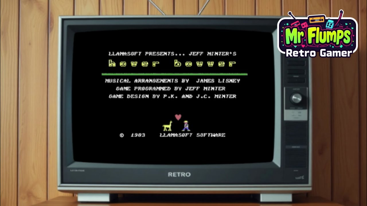 RetroByte - #Commodore64 - Hover Bovver