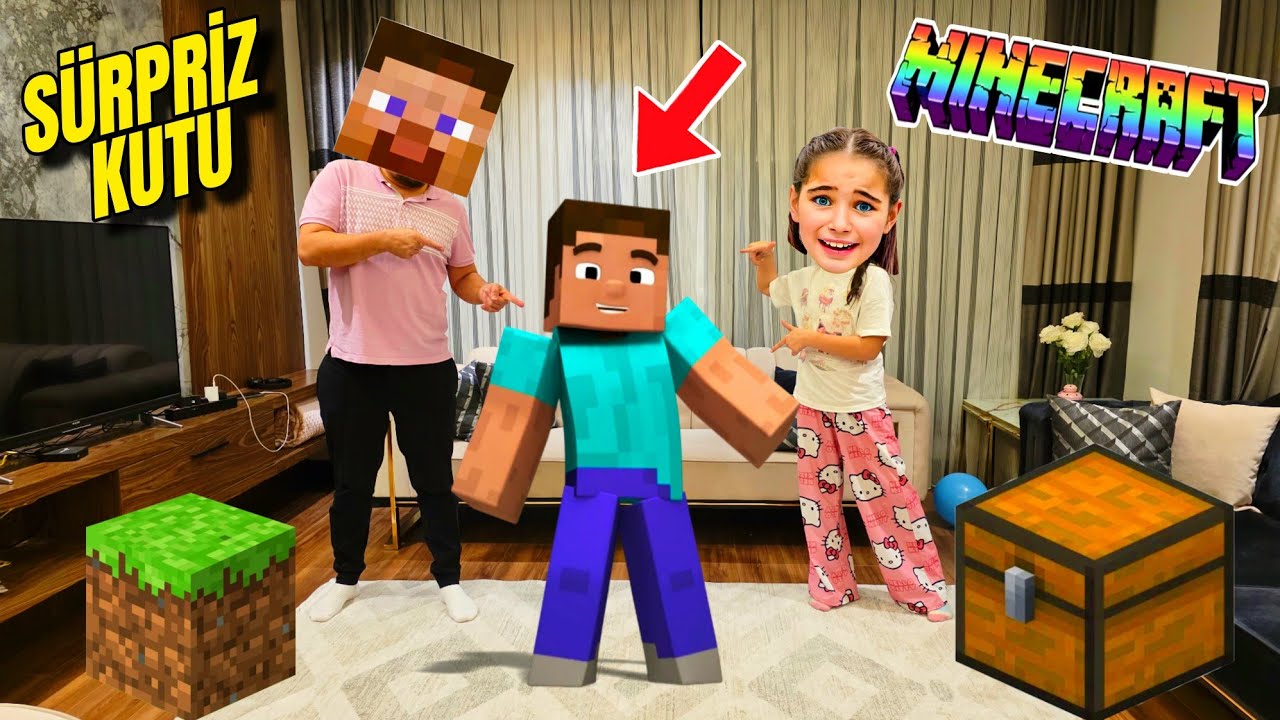 ELİF SİNEM MİNECRAFT SANA KUTU GETİRDİ ‼️ İÇİNDEN NE SÜRPRİZ ÇIKTI ?!