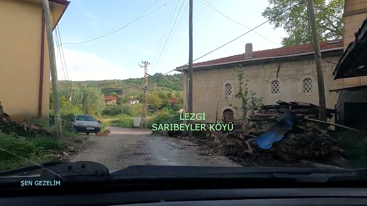 1-KEÇİÖREN  BAĞLUM  ÇALSEKİDEN LEZGİ SARIBEYLER KÖY YOLU