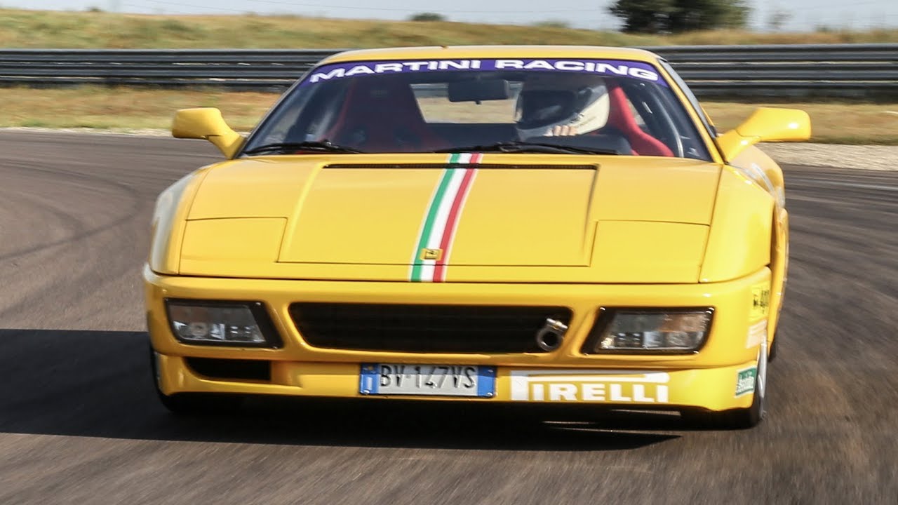 Ferrari 348 Challenge vs GTS - трек-тест - Davide Cironi Drive Experience
