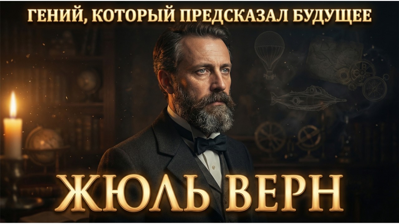 Жюль Верн: темная сторона жизни великого французского писателя