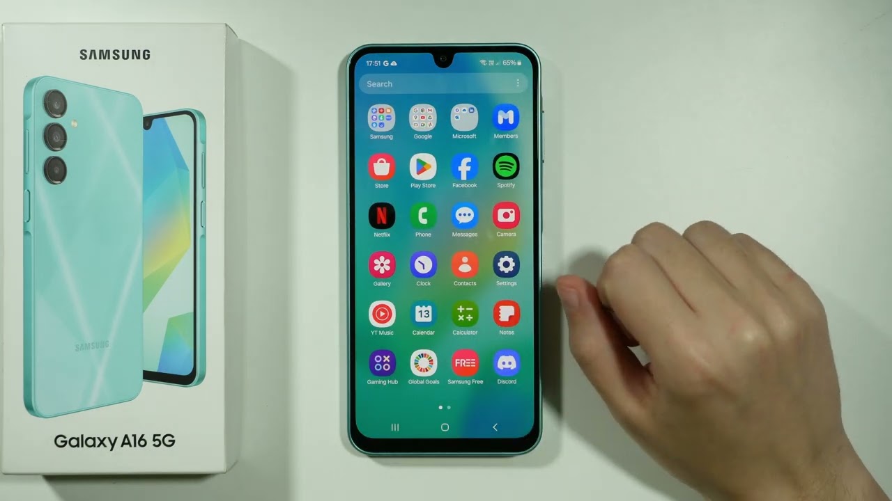 Samsung Galaxy A16 5G: How to Restore Phone Icon