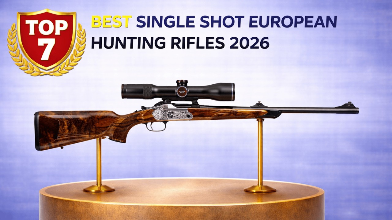 The 7 Best Single Shot European Hunting rifles 2026 - Kipplauf Masterpieces