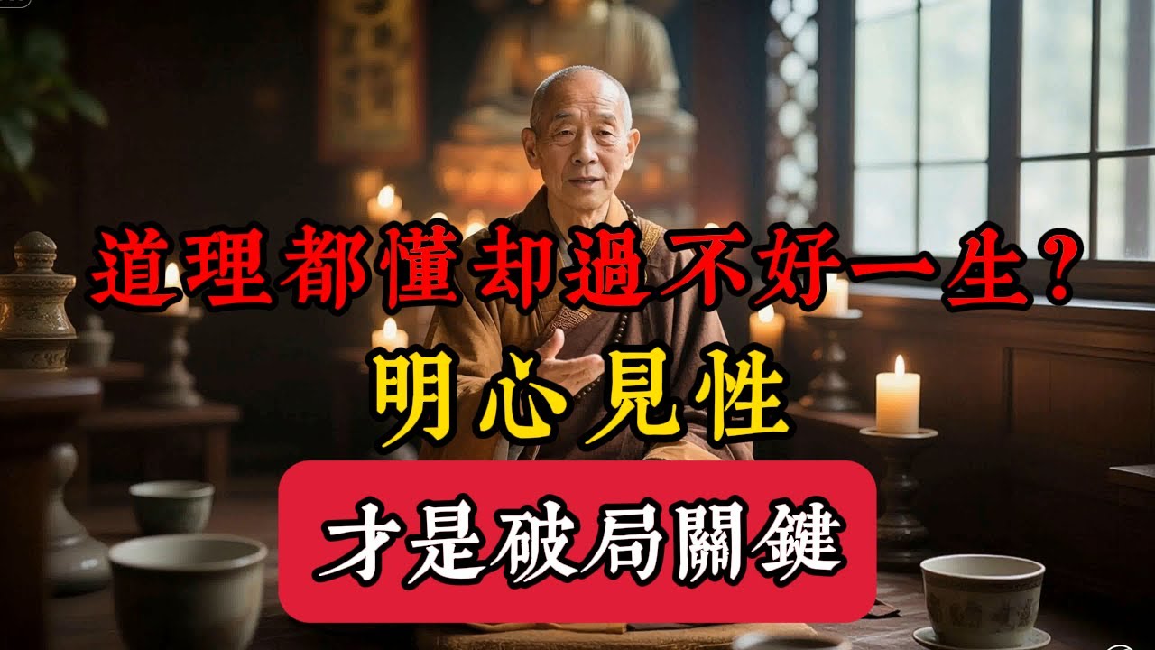 見性不難，難的是認出那個不變的自己！！#佛學智慧 #明心見性 #金剛經 #楞嚴經 #修行開悟 #放下執念 #心經 #佛法人生 #覺醒 #禪修