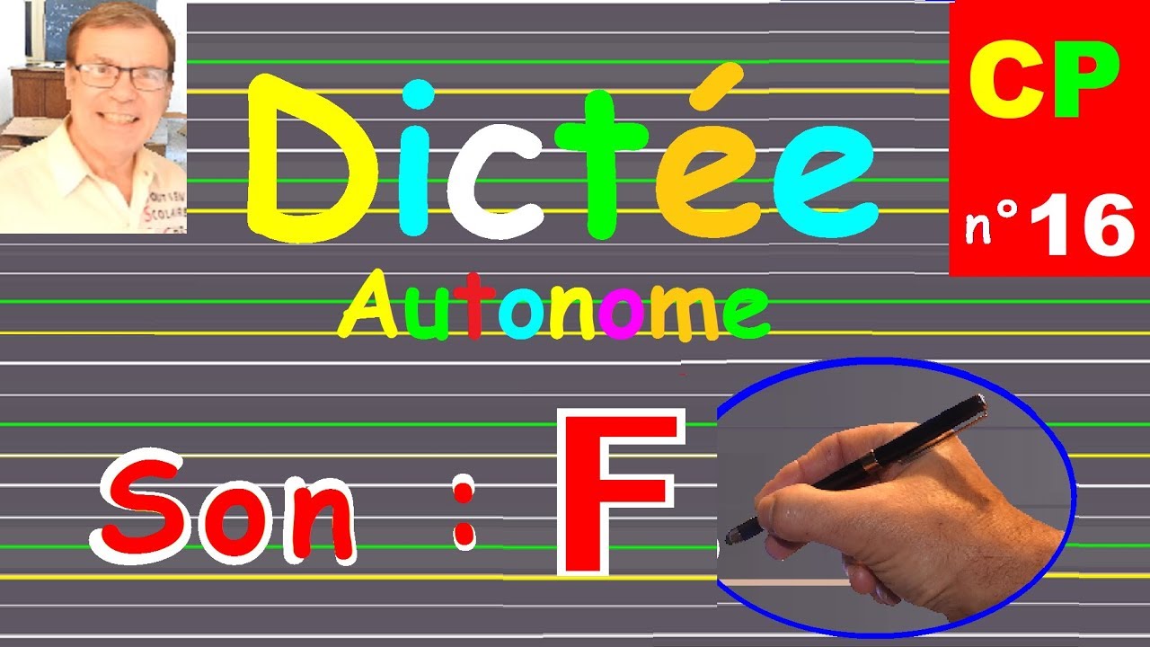 Dictée CP – CE1 autonome de mots : Le son f # 16