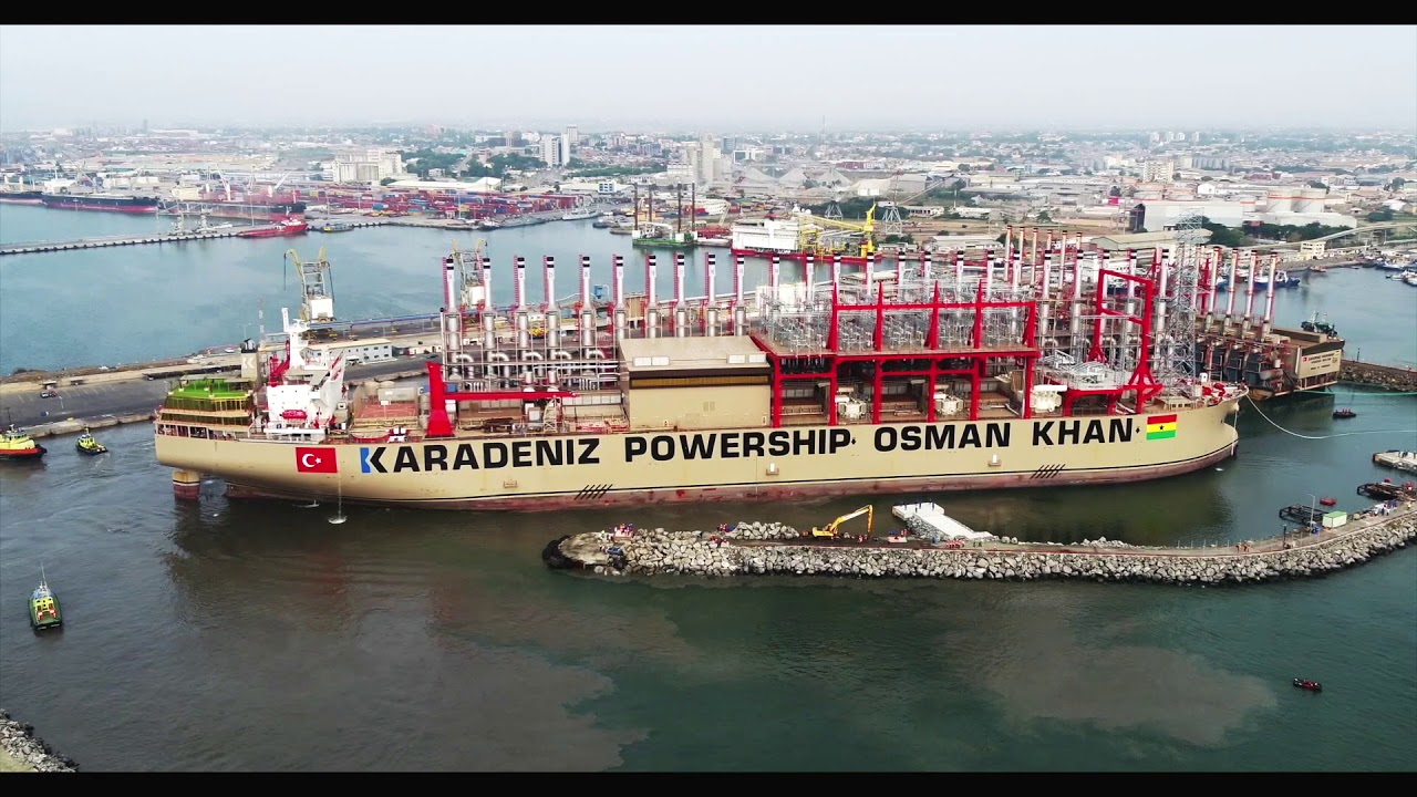 Karadeniz Powership Osman Khan Tema, Gana'ya Varış | Arrival to Tema, Ghana, 2017