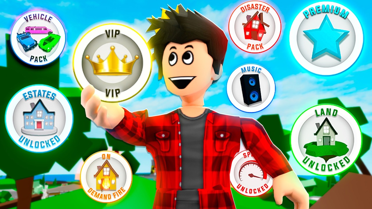 Я ПОТРАТИЛ $8.062.394 на покупку Gamepass в BROOKHAVEN!