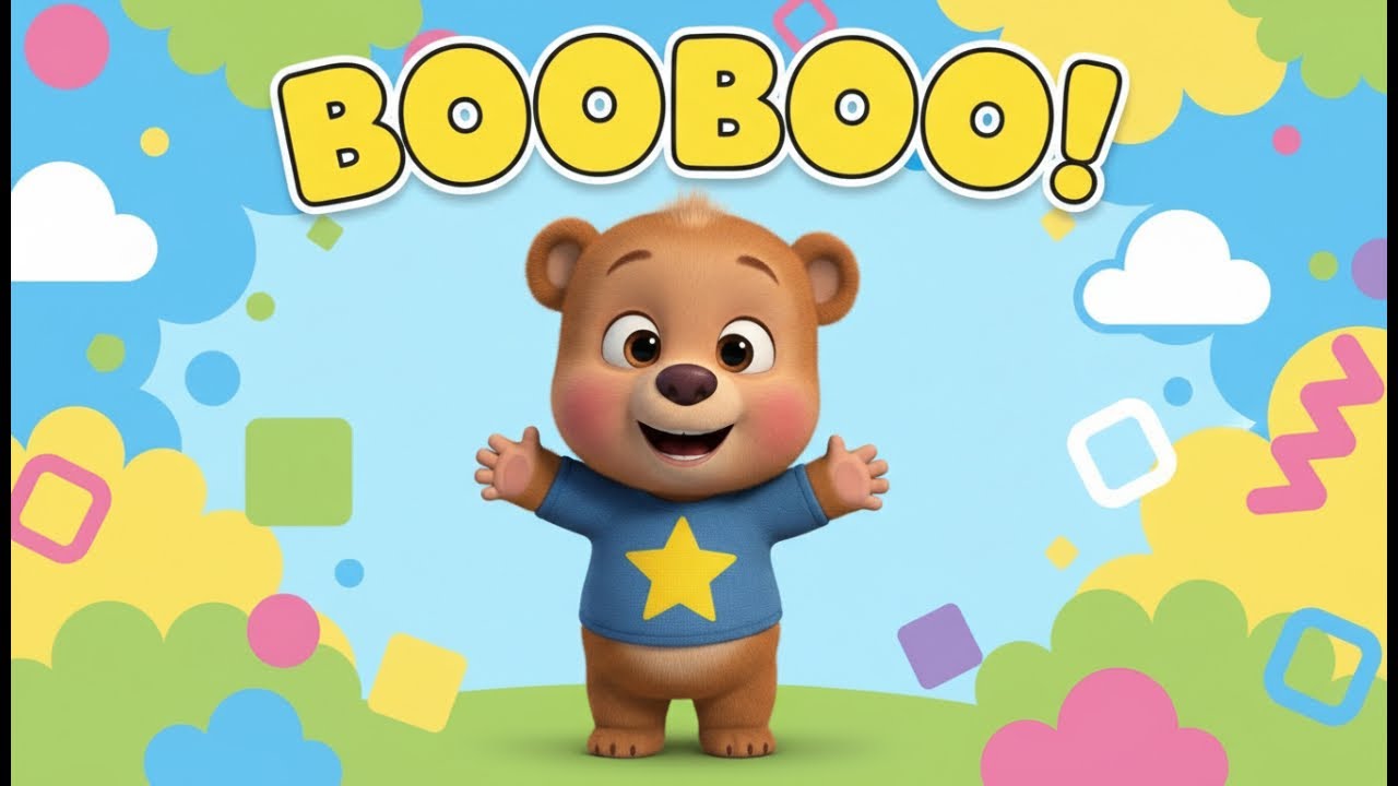 Hello BooBoo! 👋 Fun Kids Intro Song 🎵| BooBoo Fun Songs#kids #kidslearning