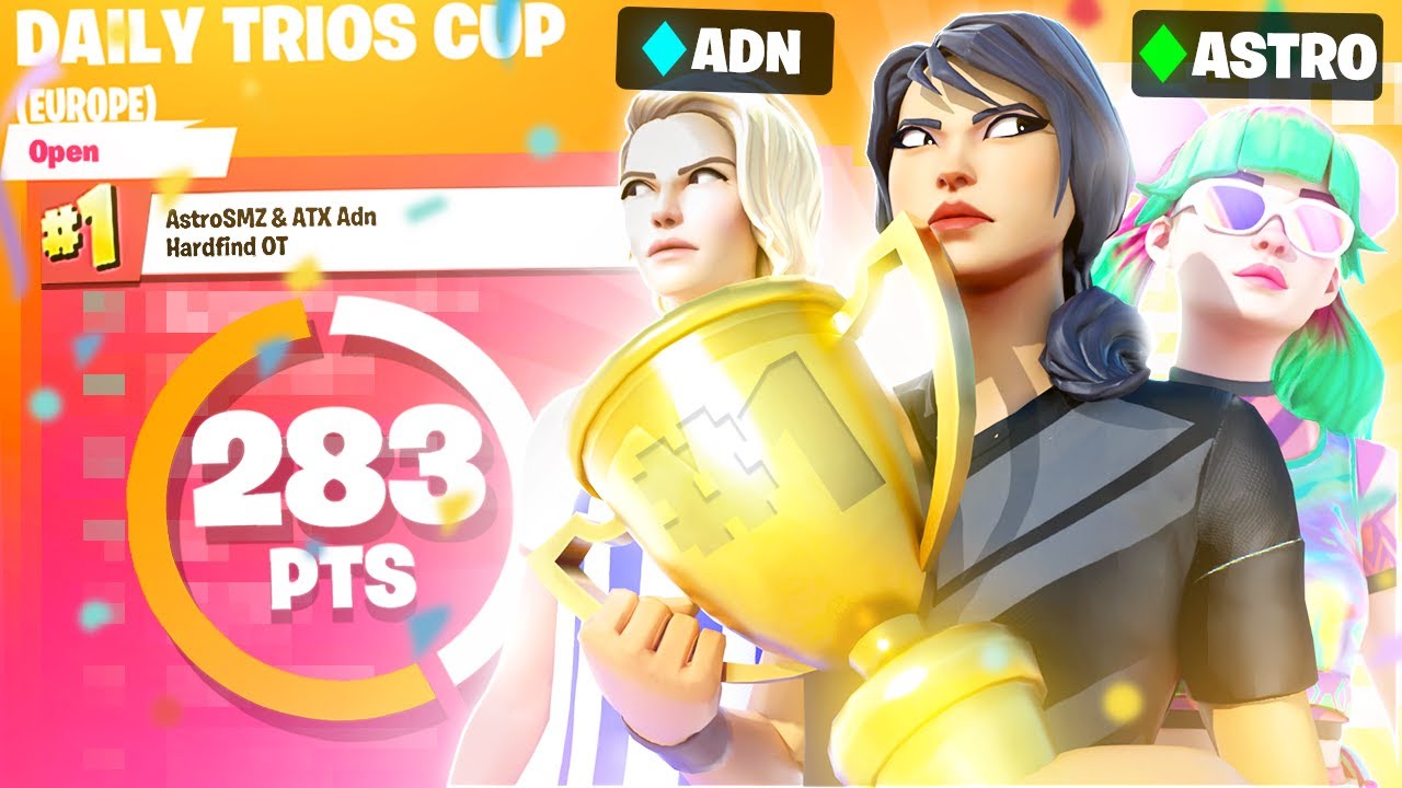 1st Place Daily Trios Cup ($1200💰)