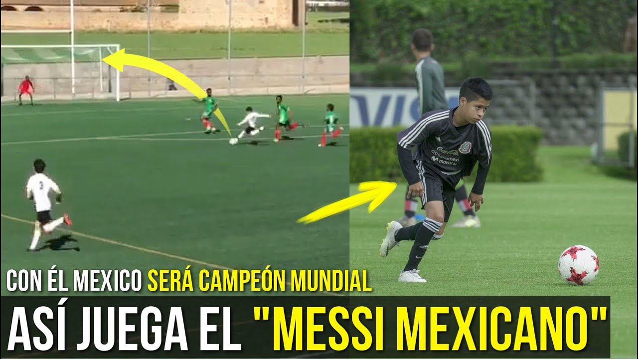 CONOCE A ALEX ALCALÁ EL NIÑO PRODIGIO DEL FÚTBOL MEXICANO, INCREÍBLE COMO JUEGA ES UN CRACK