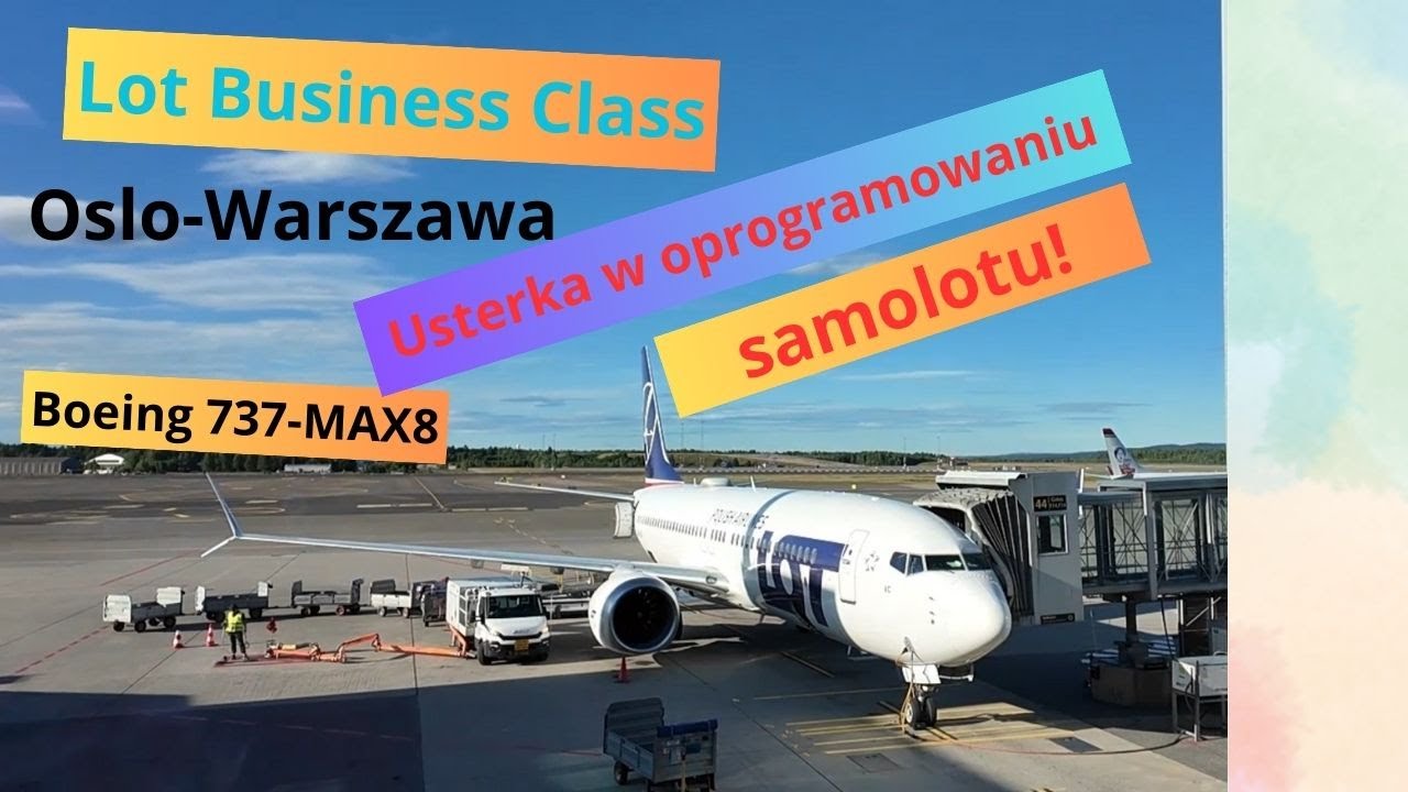 Testujemy LOT Business Class na locie europejskim w Boeingu 737-MAX8