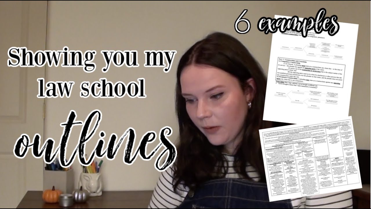 Outlines for Law School | What They Are, How To Make Them, How to Use Them