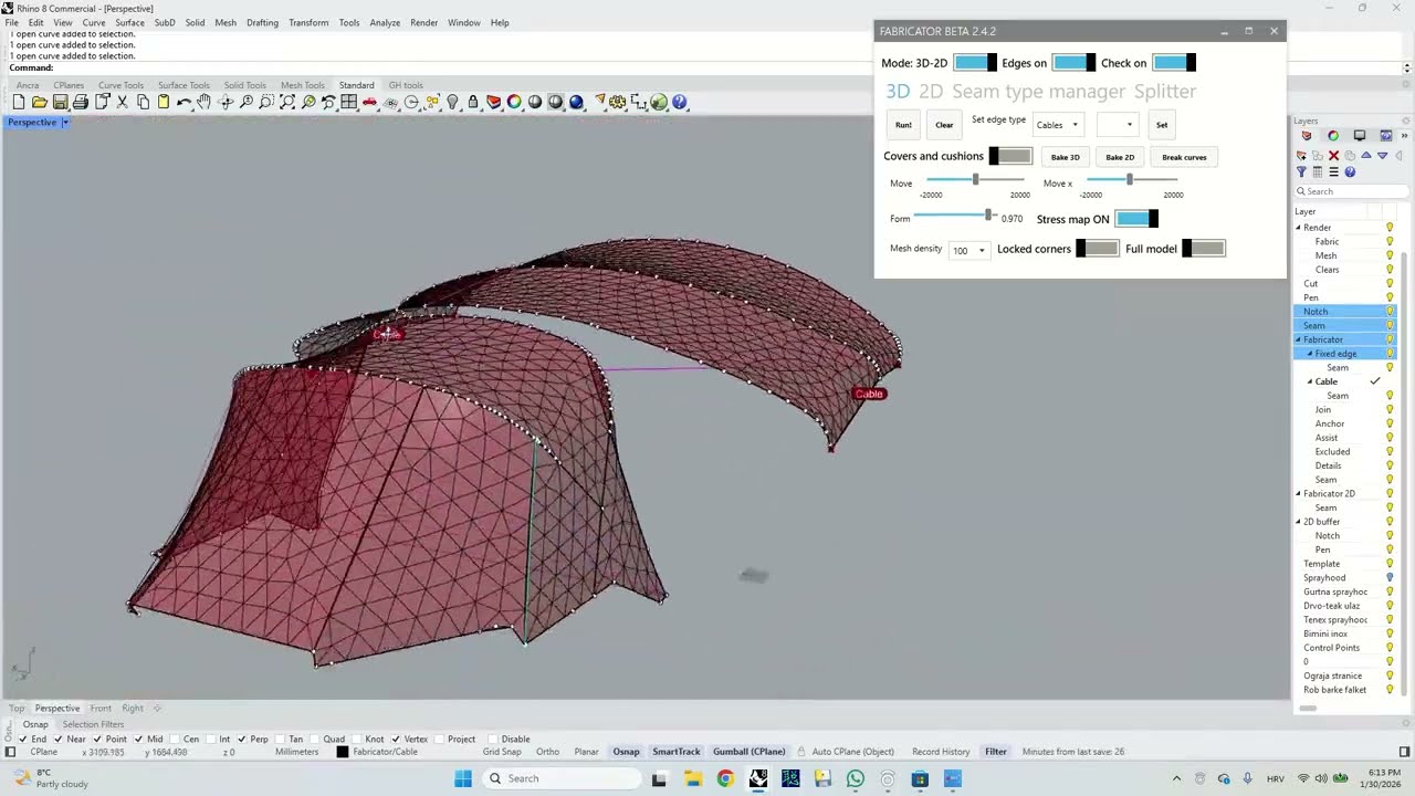 How to design Sprayhood and Bimini pt.1