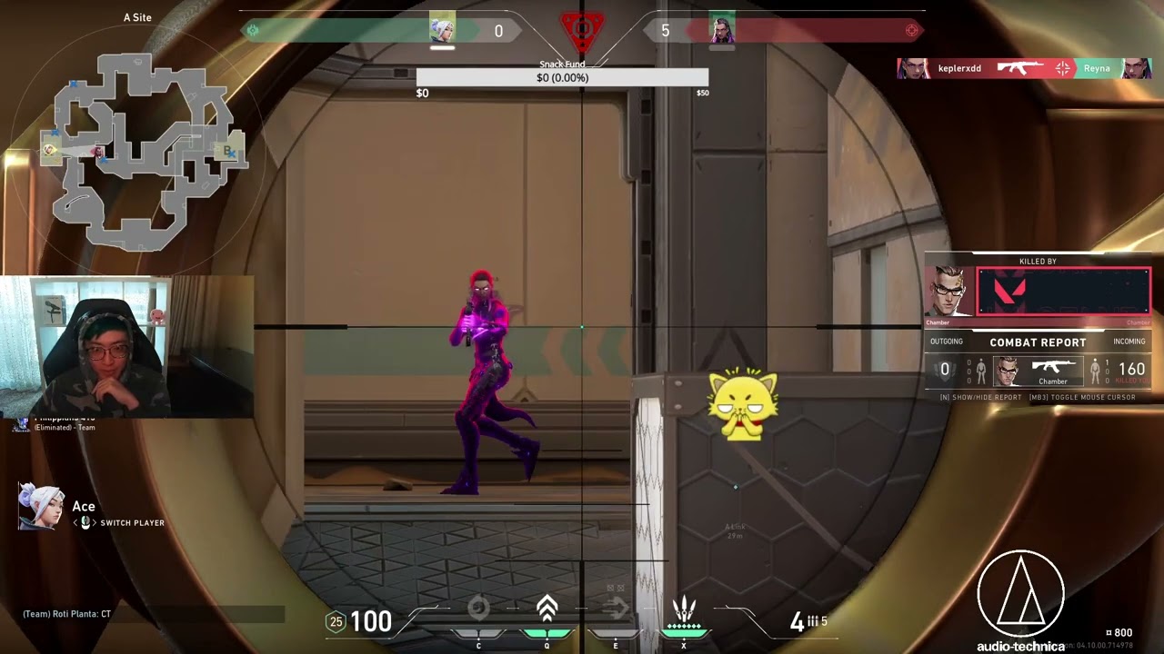 Shoutcasting while playing VALORANT: Hades SG shoutcasts on stream | Good Game Asia