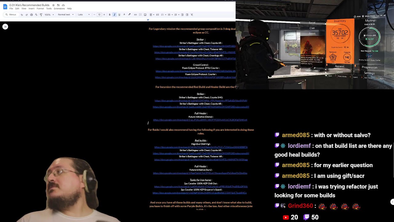 catching up second account and grinding some goals that stretch