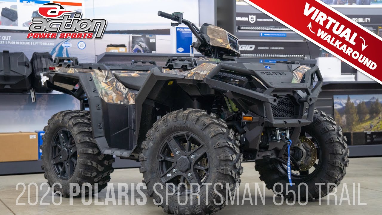 2026 Polaris Sportsman 850 Trail | Virtual Walkaround