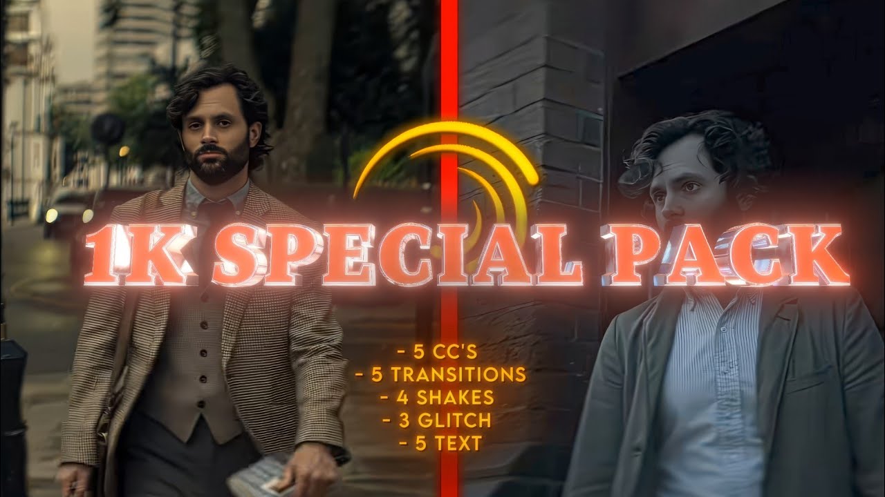 1K Special Mini Pack 🎉 | Free Editing Resources For Alight Motion 