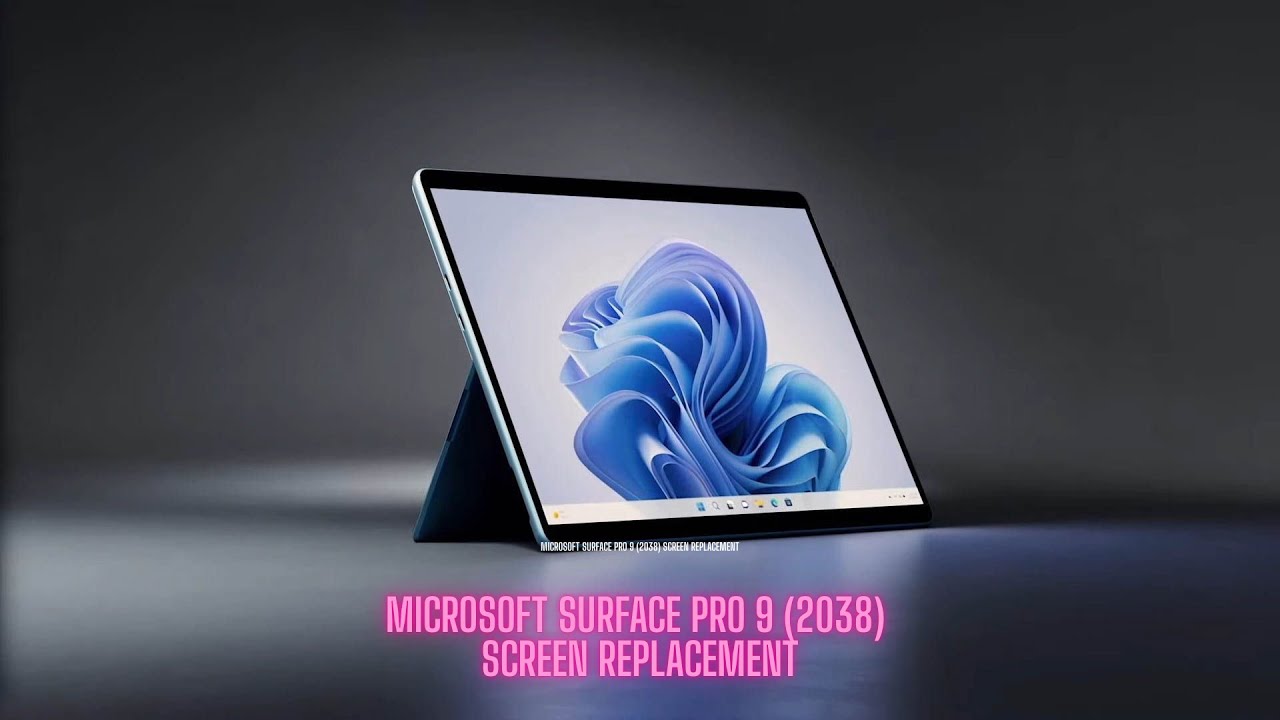 Microsoft Surface Pro 9 (2038) Screen Replacement – Step-by-Step Repair Guide