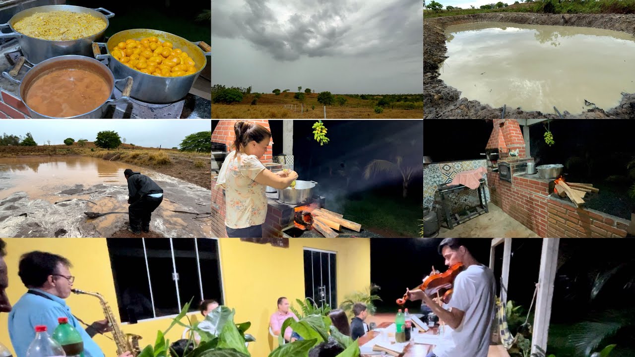 a tempestade encheu as represas e poço/ fiz um delicioso jantar pra irmandade