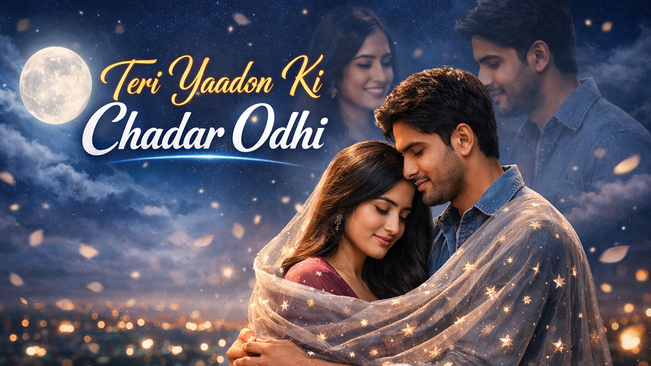 Teri Yaadon Ki Chadar Odhe Official Video | Dil Ne Tera Naam Liya | #bollywoodmusic #hindisadsong