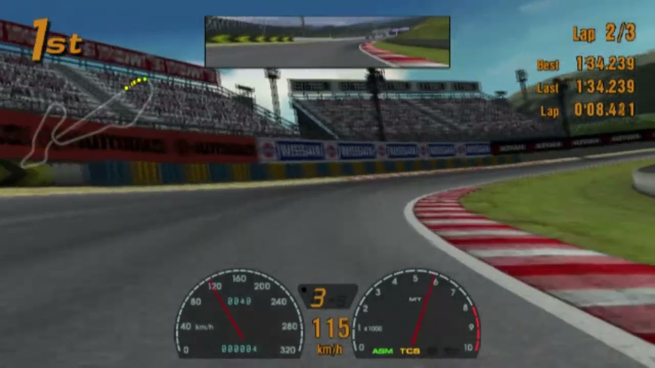 Gran Turismo 3 - Race 003 - Mid Field Raceway - Forward - 3 Laps