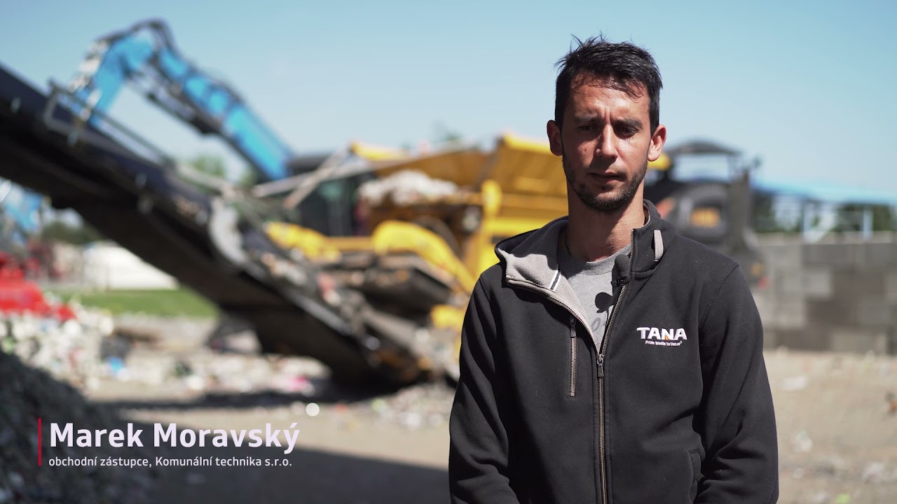 AVE - drtič odpadu TANA