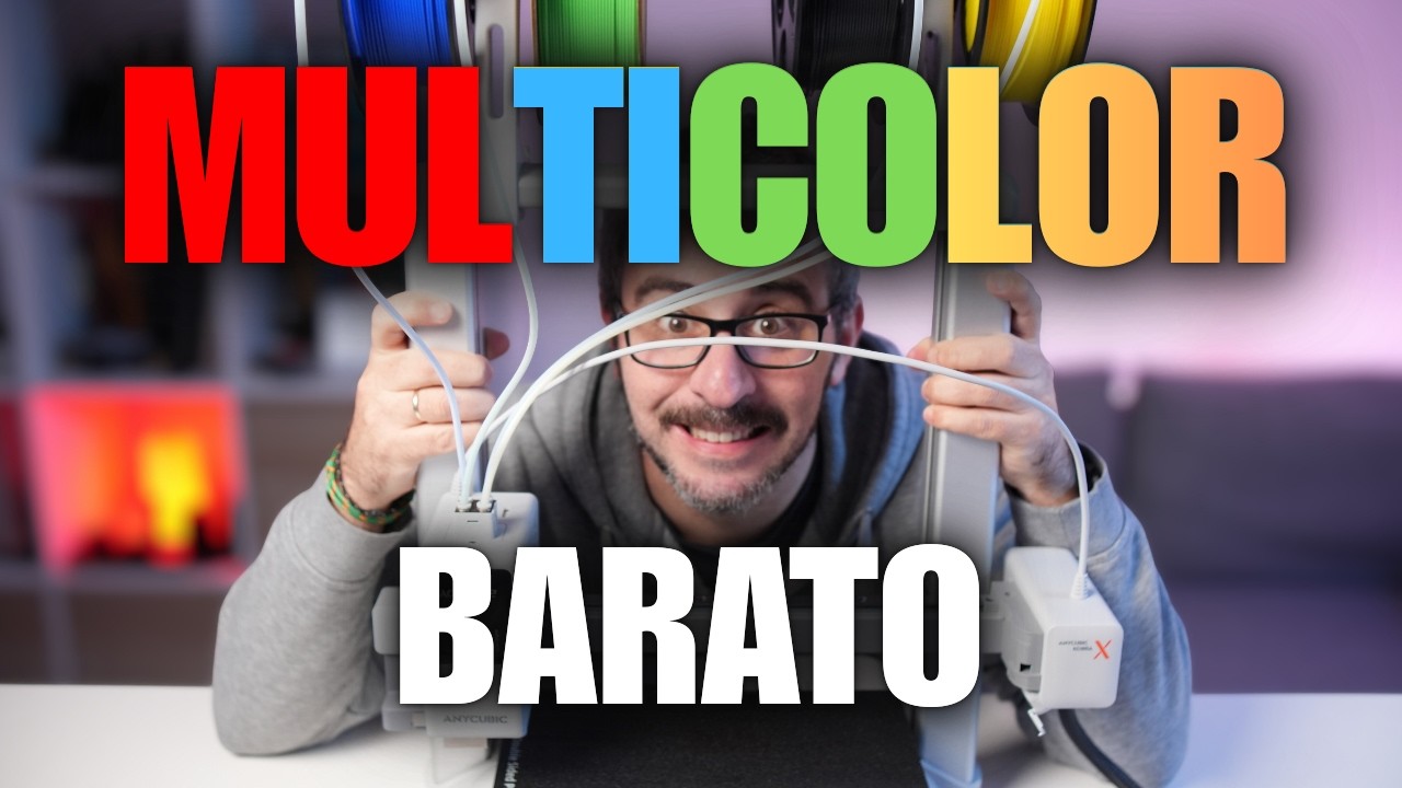 Multicolor barato, sin líos y para novatos | Anycubic Kobra X