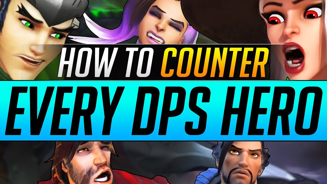 How to COUNTER EVERY DPS Hero - 2 Tips Grandmasters ABUSE - Overwatch Pro Tricks Guide