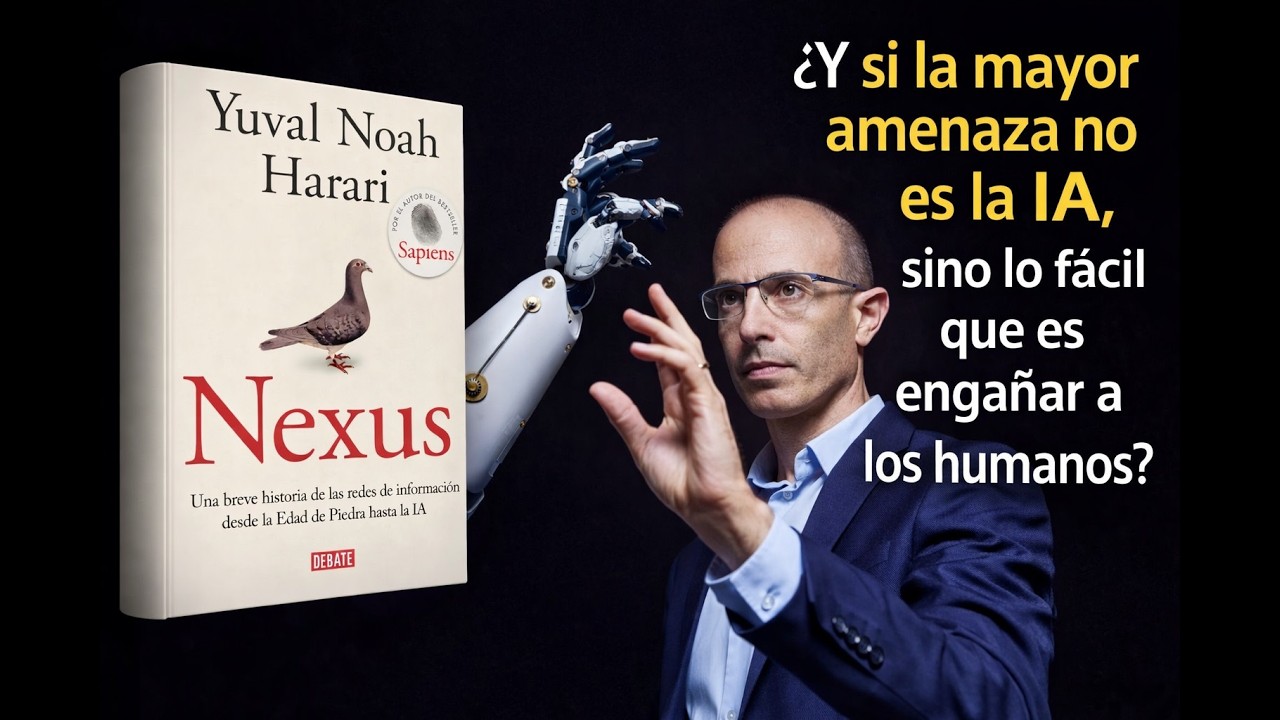 Quien controle las redes, controlará el futuro | Resumen de NEXUS, Yuval Noah Harari
