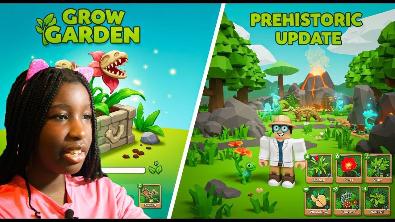 Prehistoric Update is Here in Grow a Garden!!!
