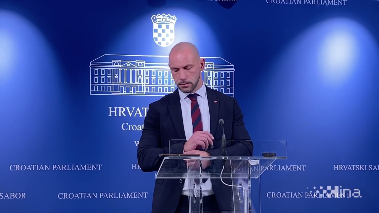 Damir Habijan održao konferenciju za medije