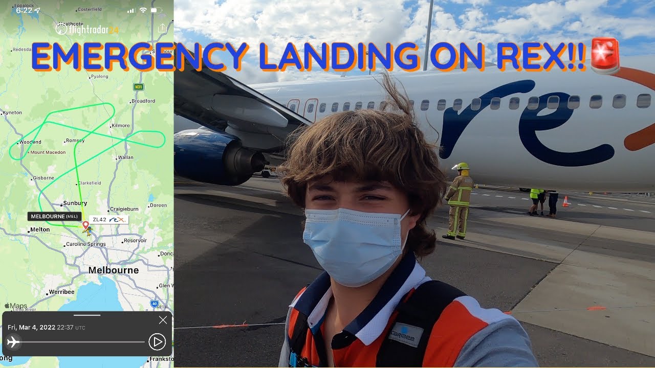 MY MID-AIR EMERGENCY ON REX | ZL42 Melbourne to Sydney B737 Trip Report | Emergency landing on Rex