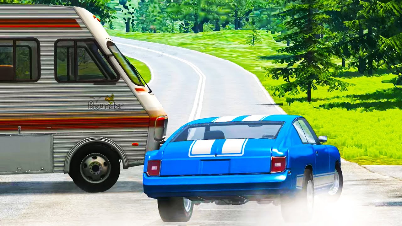 BeamNG Drive Intersection Crashes #1