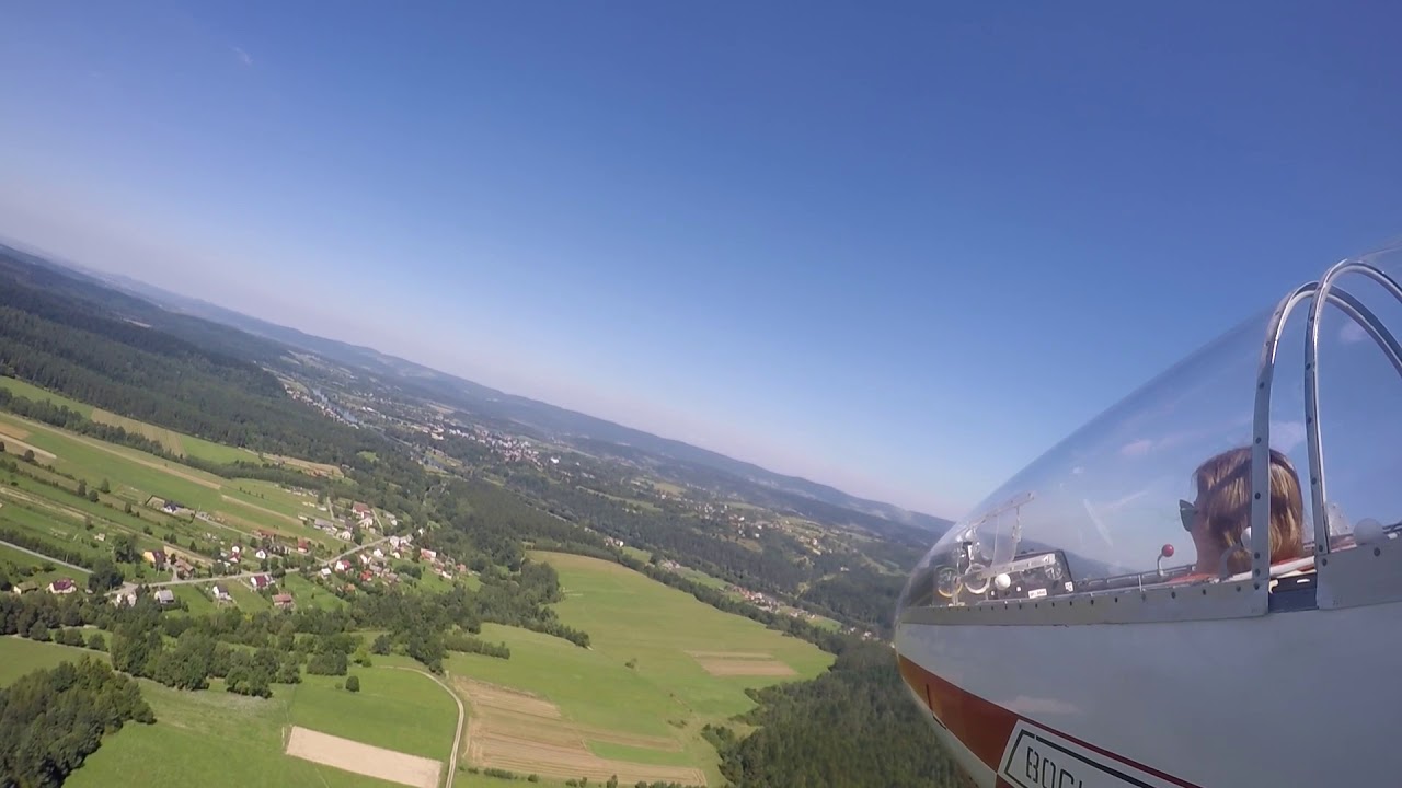 Lot Szybowcem   Wieremień 16 08 2017