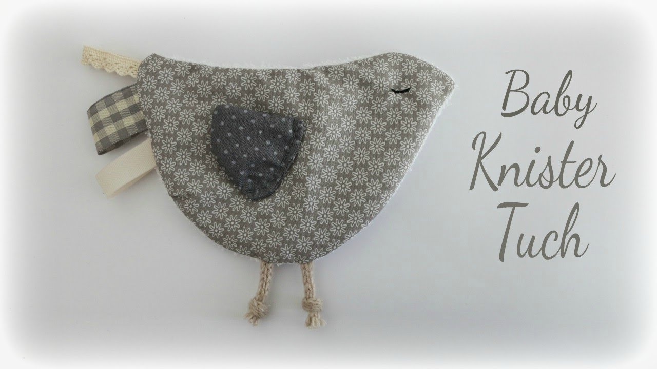 Knistertuch nähen * DIY * Crinkle Sheet [eng sub]