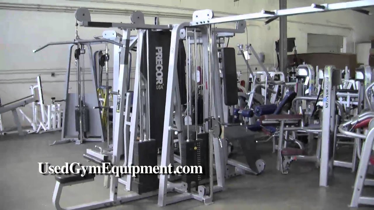 Used Precor 8 Stack Jungle Gym multigym refurbished for sale
