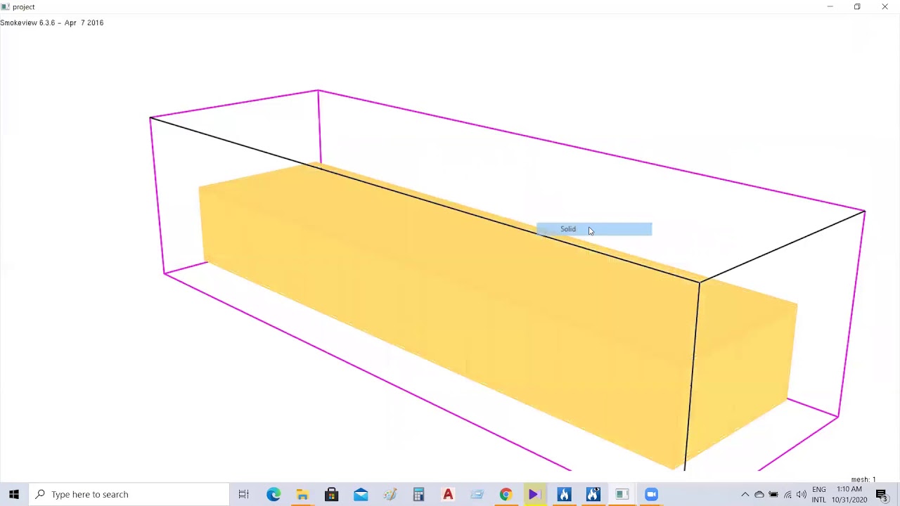 CYPEFIRE FDS SIMULATION