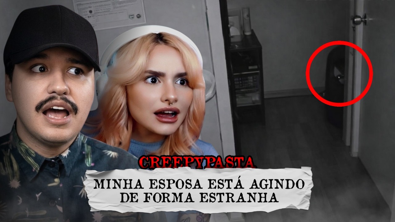 MINHA ESPOSA ESTÁ ME ESPIANDO PELOS CANTOS DA CASA | Sim Sou Creepy