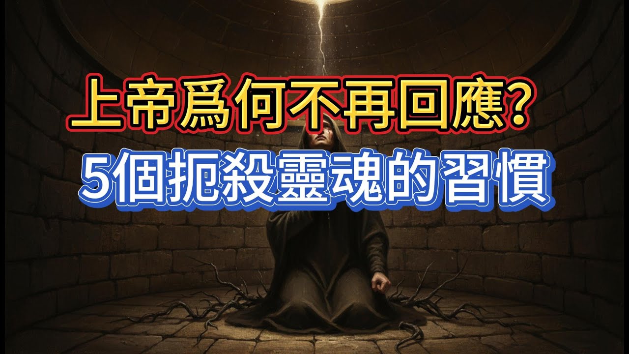 上帝爲何不再回應你的禱告？這5個隱祕習慣正在扼殺你的靈魂