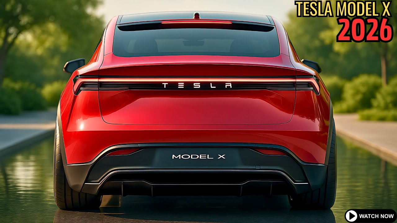 Tesla Model X 2026 года только что утекла в сеть — полный анонс оставит вас без слов!