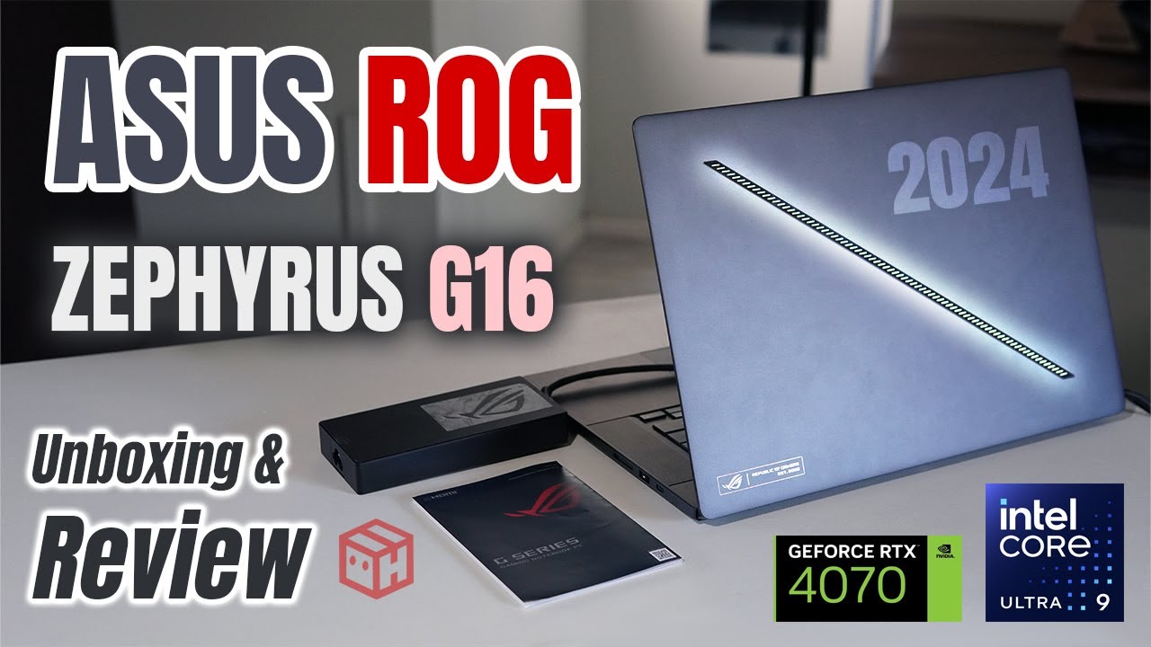 Asus ROG Zephyrus G16 (2024) | Review | Expandiendo el concepto 