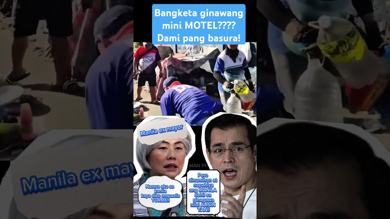 Yorme isko, BANGKETA ginawang mini MOTEL! BASURA nagkalat pa. Isko moreno. Manila clearing operation