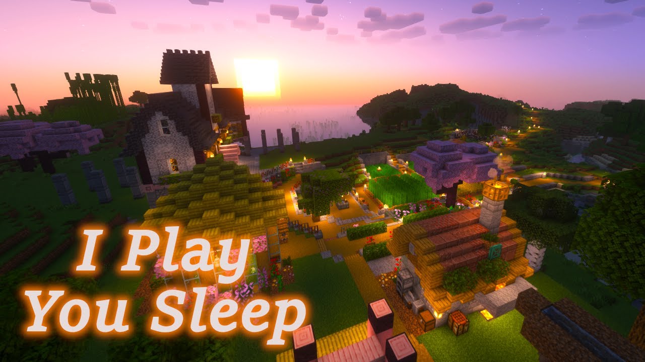 if you found this, it’s time to fall asleep | minecraft forever world