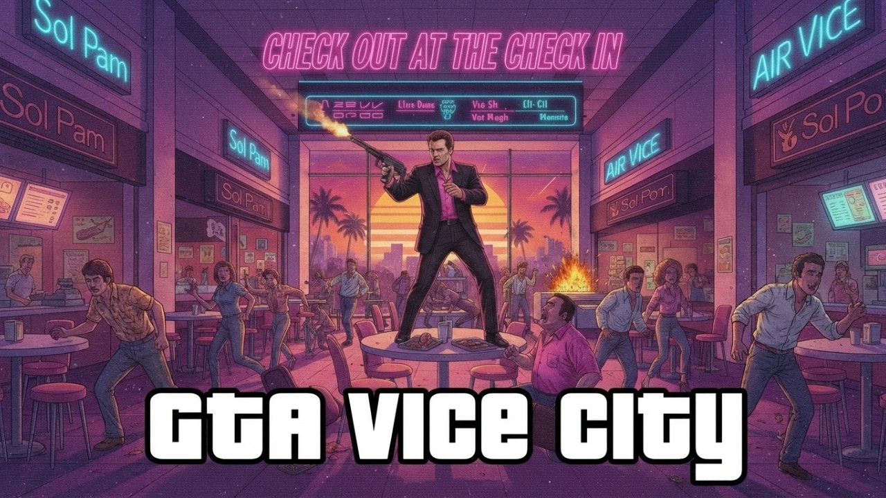 Check Out at the Check In - GTA Vice City: Full Gameplay Walkthrough - Android Game